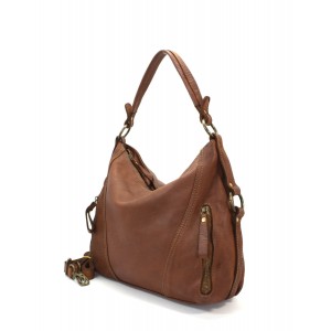 512■ Urban Ledertasche Handtasche für Damen schwarz & Braun